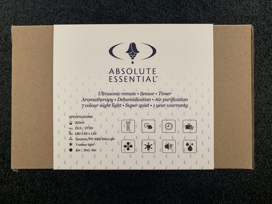 Aromatherapy Ceramic Diffuser Ultrasonic - Absolute Essential - Image 4
